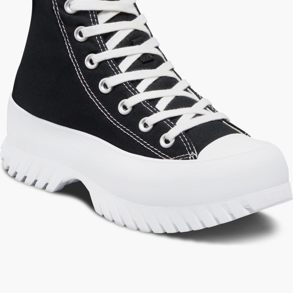Black and White High-Top Converse Chuck Taylor All*Star Sneakers